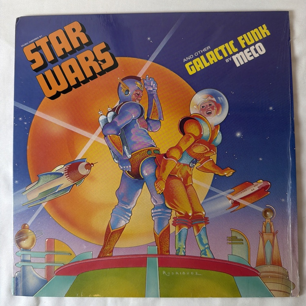 MECO Star Wars Inspired Music and Other Galactic Funk 1977 Vinyl LP Electronic